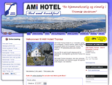 Tablet Screenshot of amihotel.no