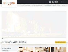 Tablet Screenshot of amihotel.pl